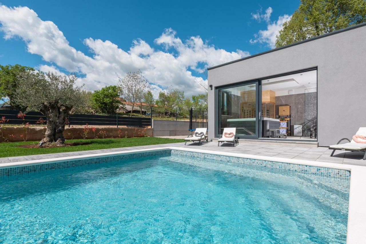 Green Luxury II With Heated Pool, Jacuzzi & Sauna Ruzici  Εξωτερικό φωτογραφία