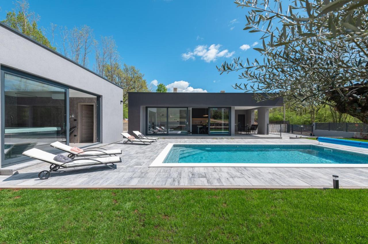 Green Luxury II With Heated Pool, Jacuzzi & Sauna Ruzici  Εξωτερικό φωτογραφία